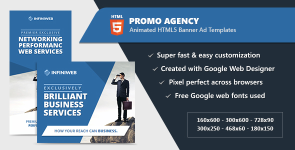 HTML5 Animated Banner - CodeCanyon 21003902
