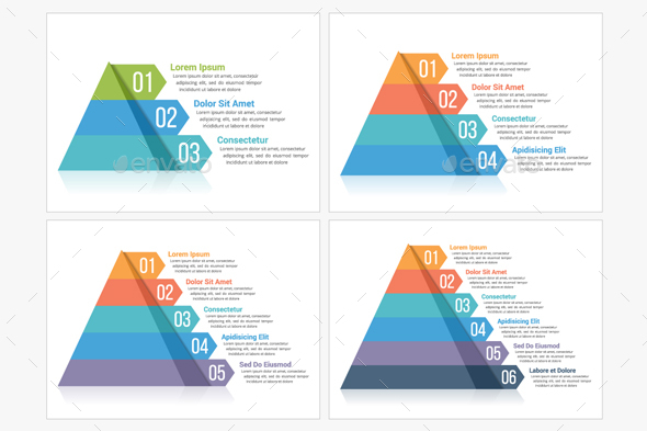 Pyramid Infographics - Infographics