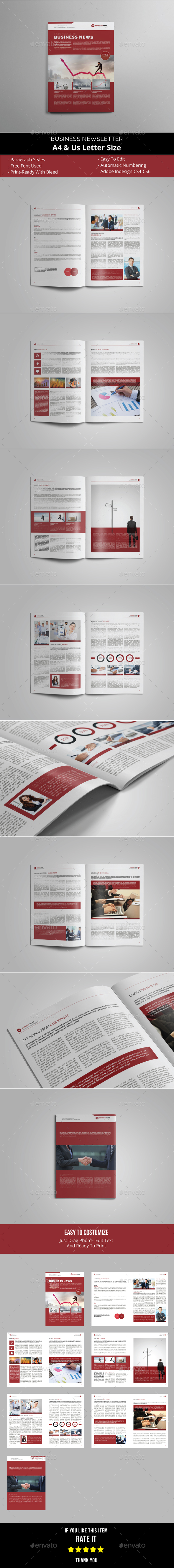 GraphicRiver Business Newsletter Template 21004350 GraphicRiver Business Newsletter Template 21004350