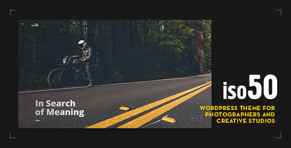 Iso50 - Photography - ThemeForest 20246358