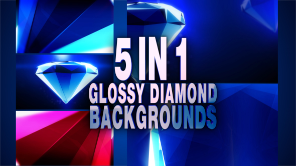 Glossy Diamond Backgrounds