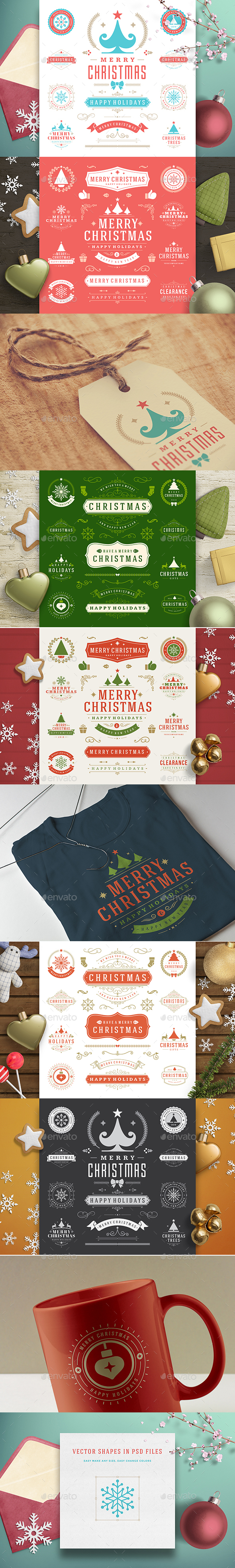GraphicRiver Christmas 30 Labels and Badges 21006864 GraphicRiver Christmas 30 Labels and Badges 21006864