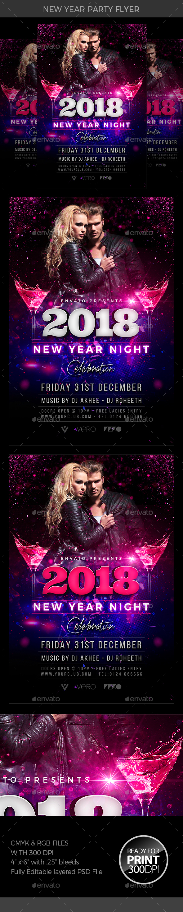 GraphicRiver New Year Party Flyer 21008314 GraphicRiver New Year Party Flyer 21008314