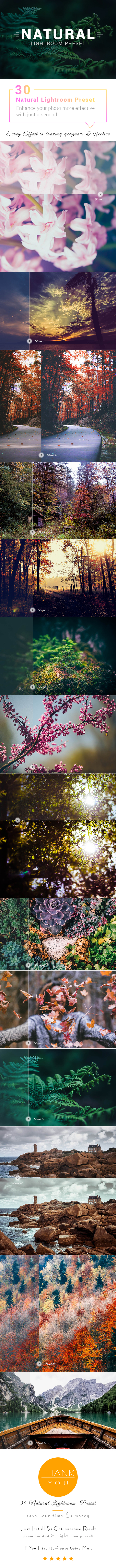 Natural Lightroom Effects - Landscape Lightroom Presets