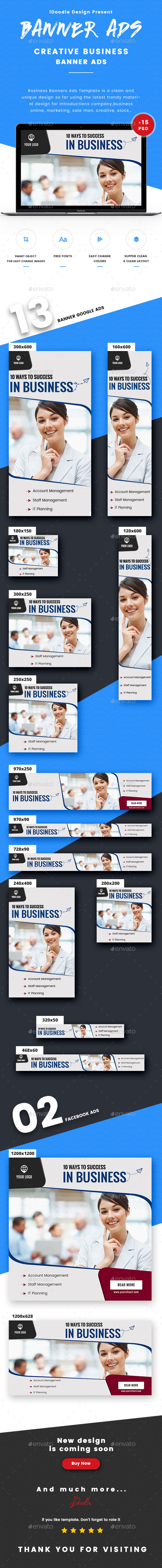 Business Banners Ads - Banners & Ads Web Elements