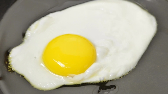 Fried Egg on Pan