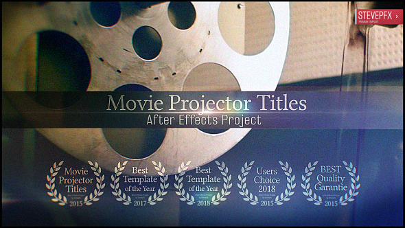 Movie Projector Titles - VideoHive 21011025