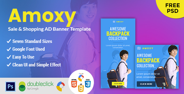 Amoxy Backpack - CodeCanyon 21011846
