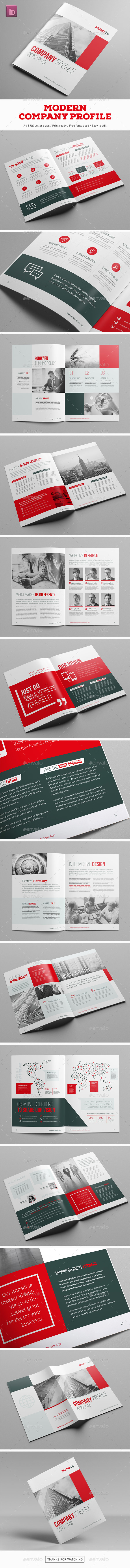 Modern Company Profile - Corporate Brochures