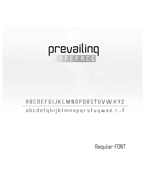 GraphicRiver Prevailing Font 21012682 GraphicRiver Prevailing Font 21012682