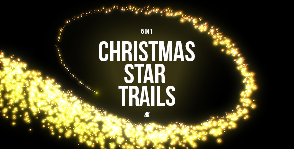 Christmas Star Trails