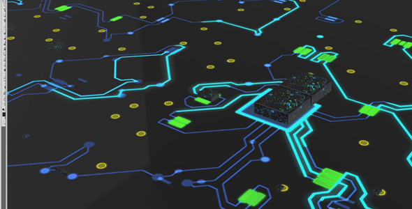 Digital Circuit Technology Electronics 4K alt