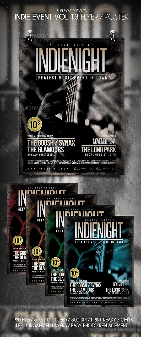 GraphicRiver Indie Event Flyer Vol 13 21013399 GraphicRiver Indie Event Flyer Vol 13 21013399