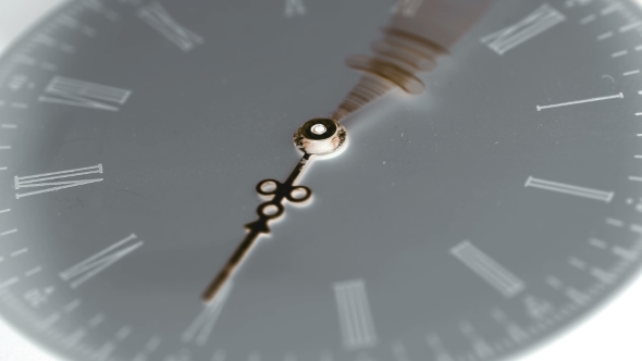 Time Flies and the Clock Rapidly Spinning, Stock Footage | VideoHive