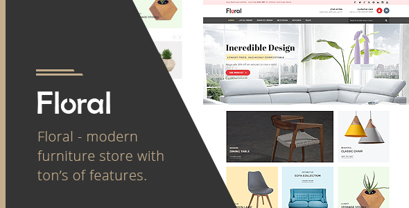 Floral Furniture Store - ThemeForest 21014100