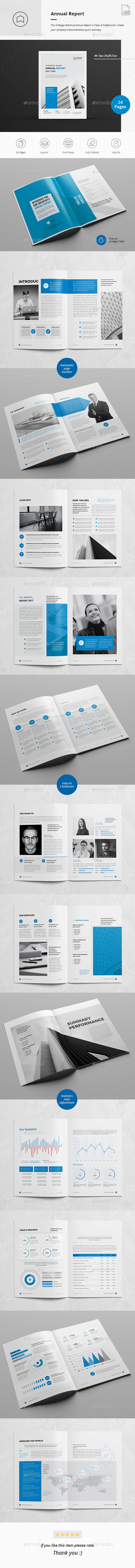 Annual Report 28 Pages - Corporate Brochures