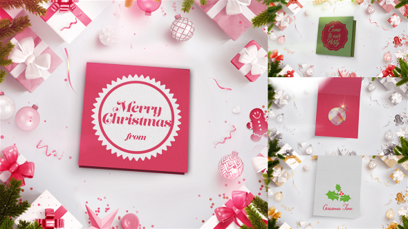 Christmas Cards Reveals - VideoHive 21015206