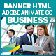 Business Banners HTML5 – 7 Sizes – Animate CC