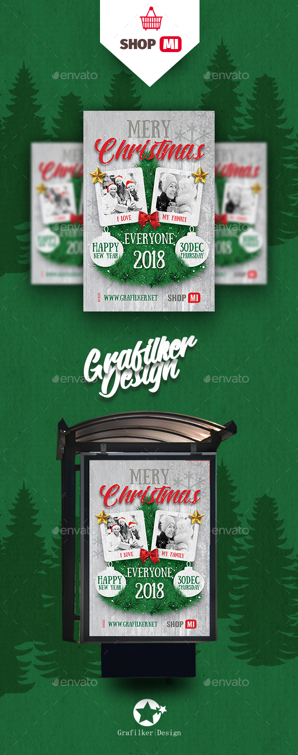 GraphicRiver Christmas Poster Templates 21015610 GraphicRiver Christmas Poster Templates 21015610