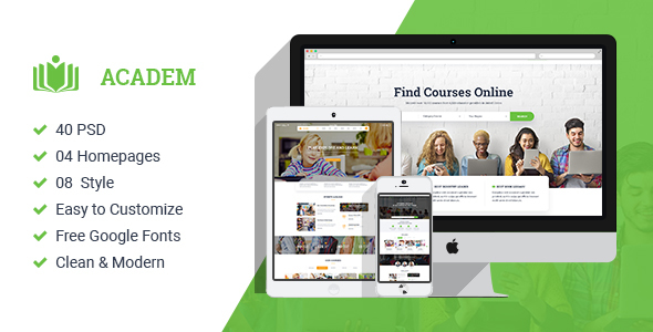 Academ Multiconcept - ThemeForest 21015815