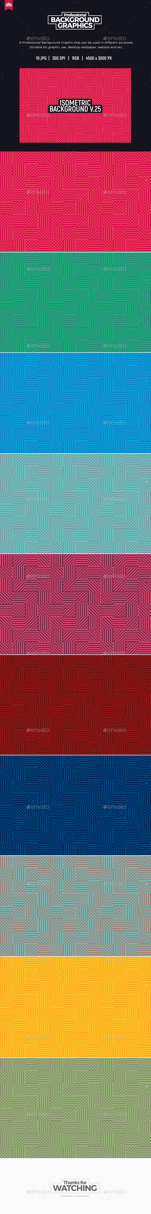 GraphicRiver Isometric Background V.25 21016703 GraphicRiver Isometric Background V.25 21016703