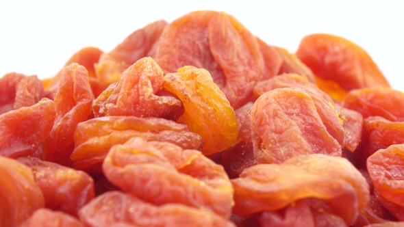 Pile of Dried Apricots