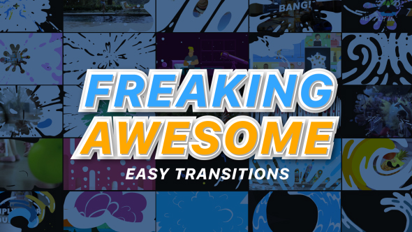 Videohive - Freaking Awesome Transitions 19527319
