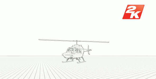 Blueprint Helicopter