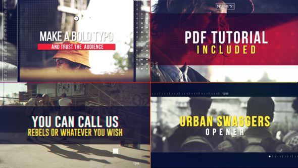 Urban Swaggers Opener - VideoHive 21017412