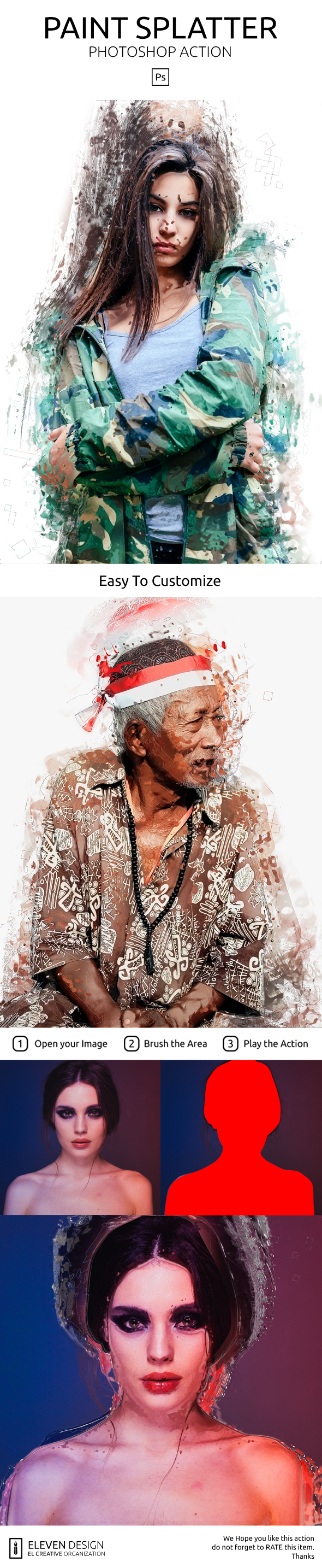 GraphicRiver Paint Splatter Photoshop Action 21017988 GraphicRiver Paint Splatter Photoshop Action 21017988