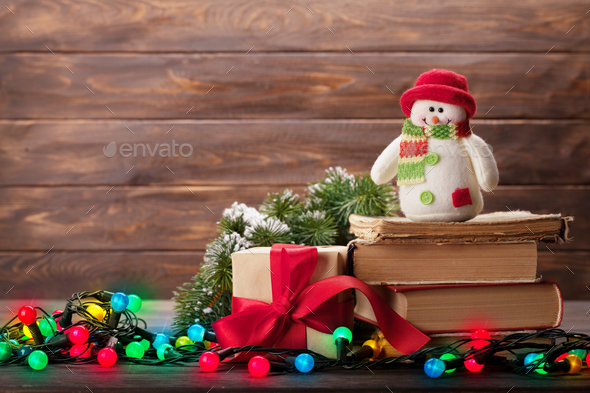 Christmas greeting card - Stock Photo - Images