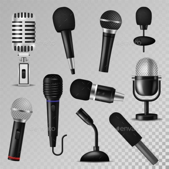 Sound and Audio Vectors - Man-made Objects Objects