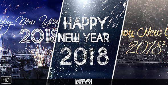 New Year Eve Countdown 3in1 by FVS | VideoHive