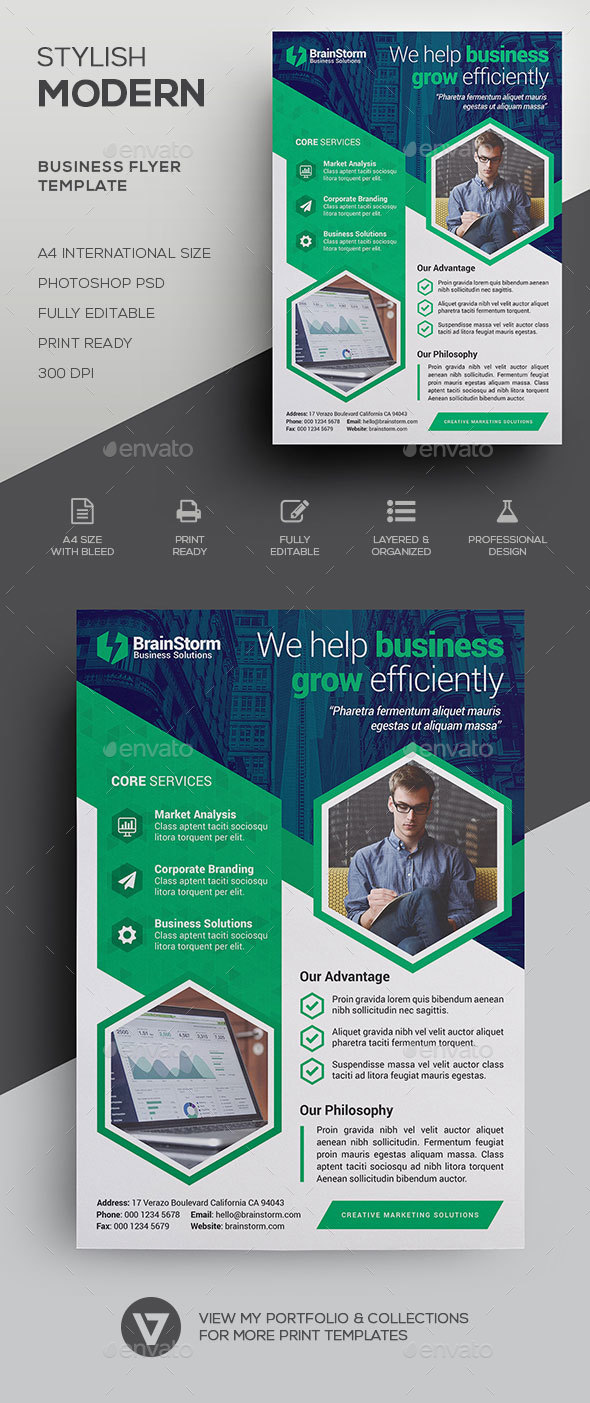 Corporate Flyer Template - Corporate Flyers