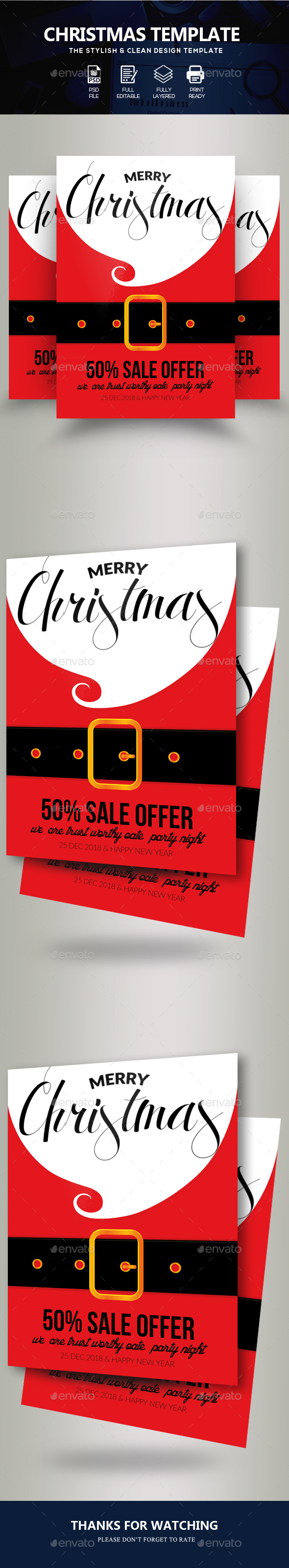 GraphicRiver Charistmas Santa Flyer 21020287 GraphicRiver Charistmas Santa Flyer 21020287