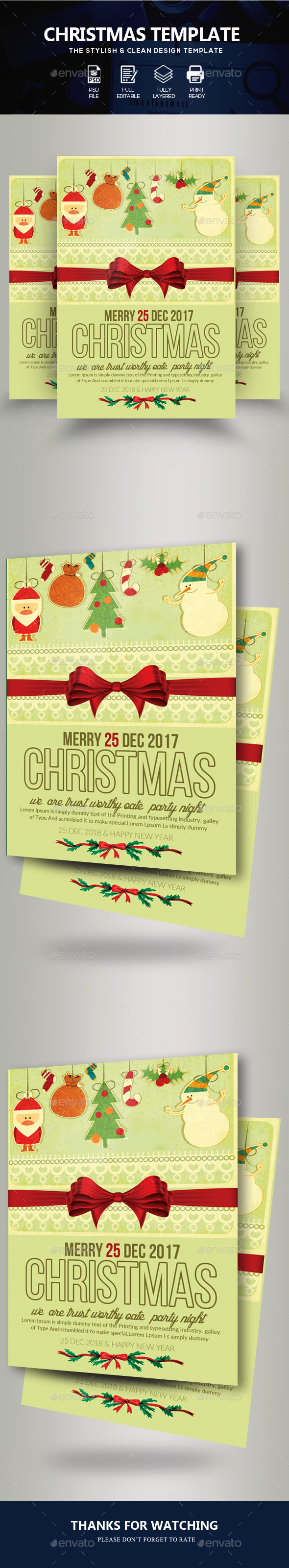 Charistmas Flyer Template - Events Flyers