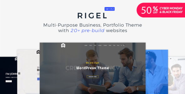 Rigel - Multi-Purpose Business Portfolio Theme - Business Corporate