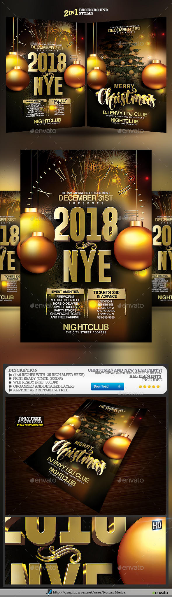 Christmas NYE Party - Clubs & Parties Events