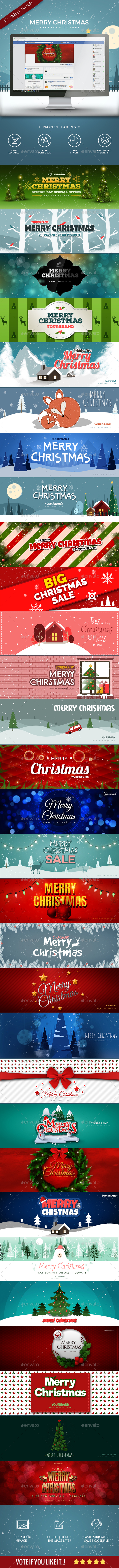 30 Christmas Facebook Covers - Facebook Timeline Covers Social Media