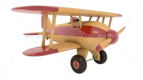 GraphicRiver Wooden Toy Airplane 21022268 GraphicRiver Wooden Toy Airplane 21022268