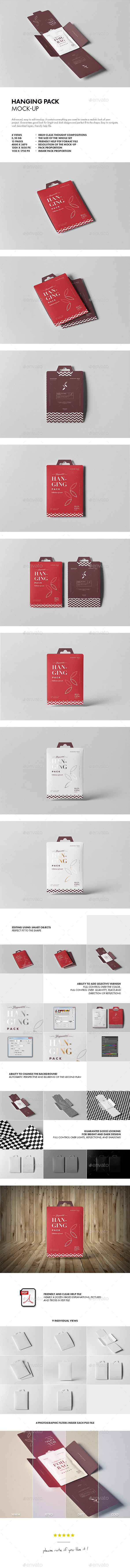 Hanging Pack Mock-up - Miscellaneous Packaging