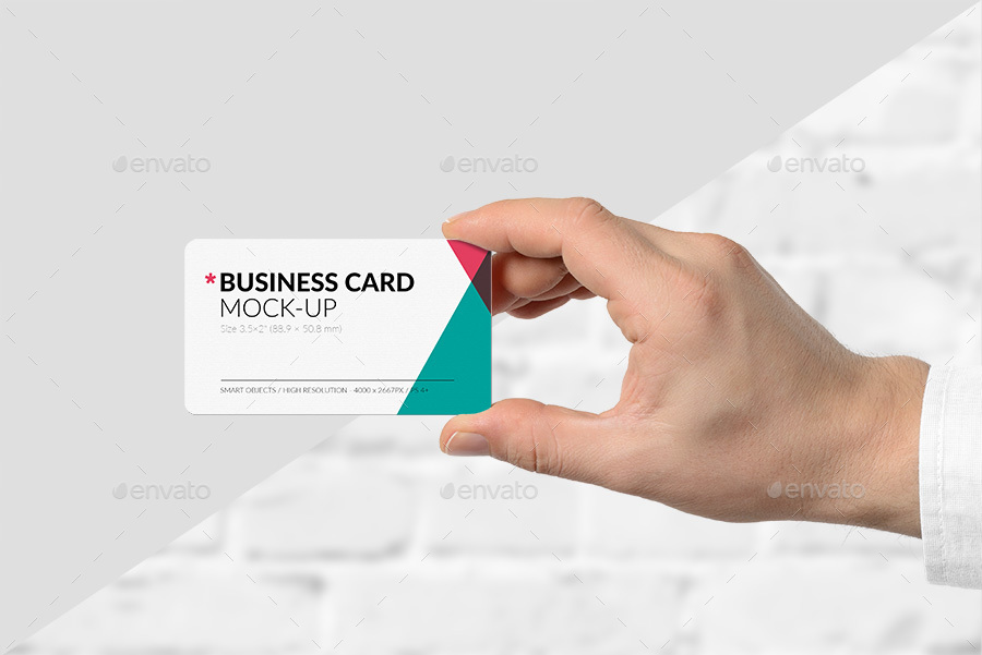 Download Hand Holding Business Card Mock Up Set Vol 1 By Primemockup Graphicriver