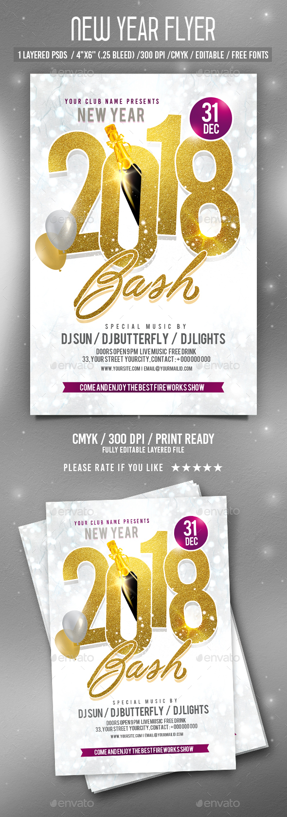 New Year Party - Clubs & Parties Events