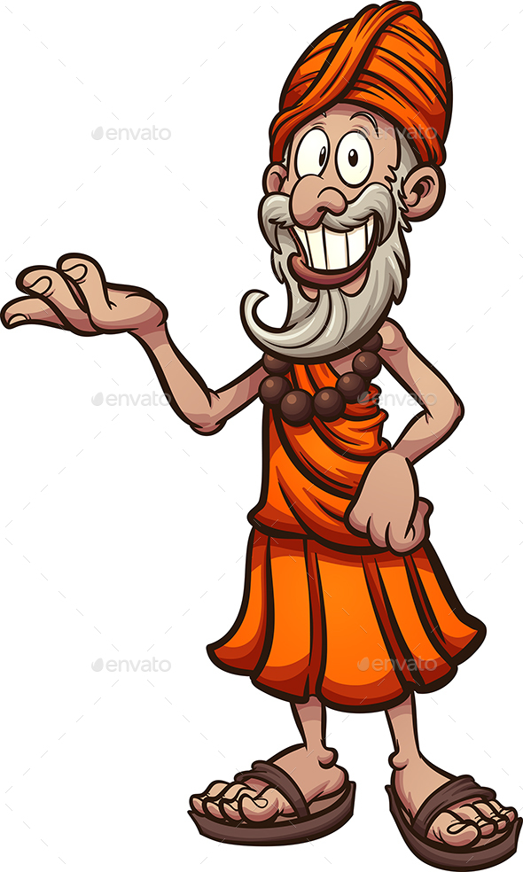 Guru Cartoon - People Characters