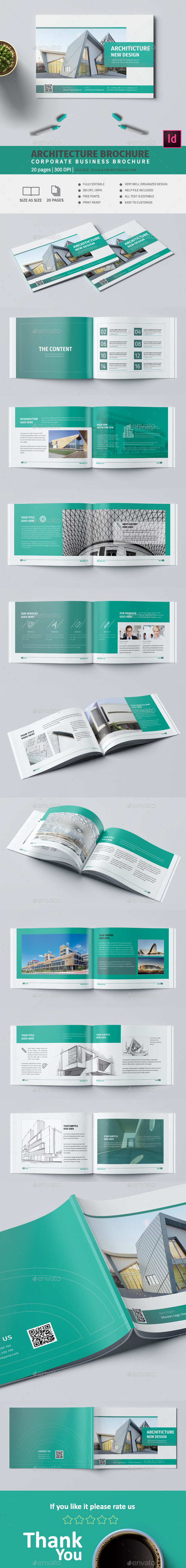 GraphicRiver Architecture A5 Brochure 21023676 GraphicRiver Architecture A5 Brochure 21023676