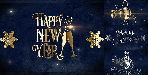 New Year and - VideoHive 21023728