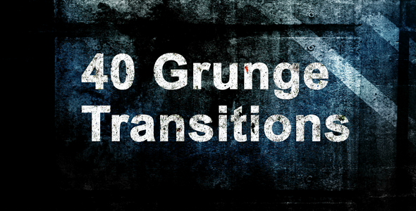 Grunge Transitions And Overlays