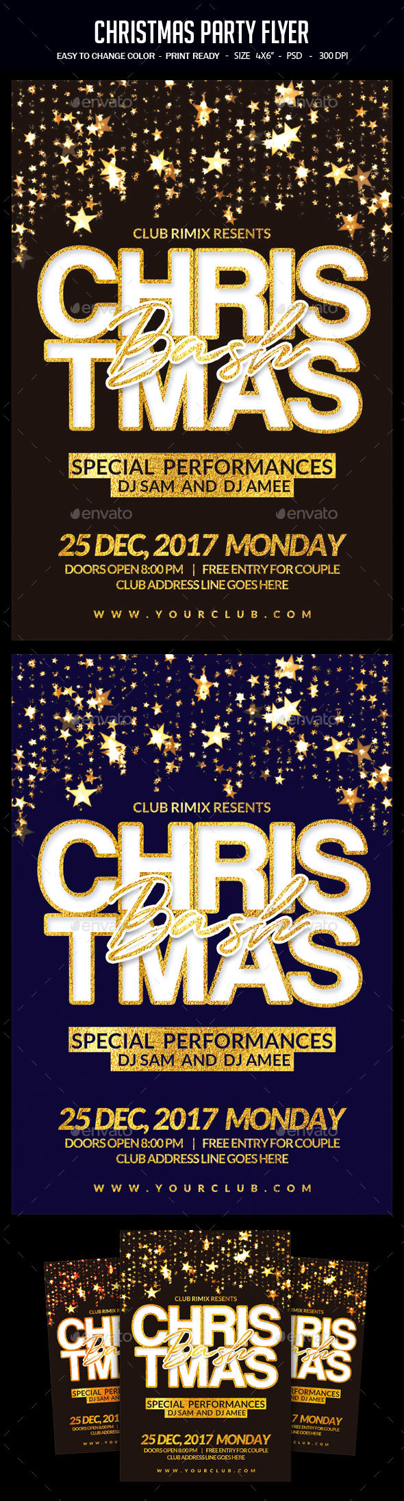 Christmas Party Flyer - Clubs & Parties Events