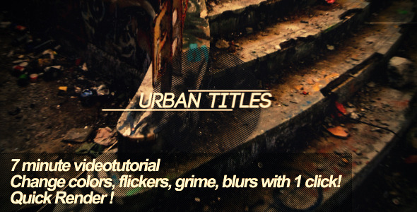 Urban Titles - VideoHive 2049142