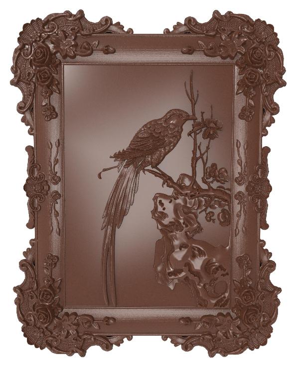 Bird bas relief - 3Docean 21027623